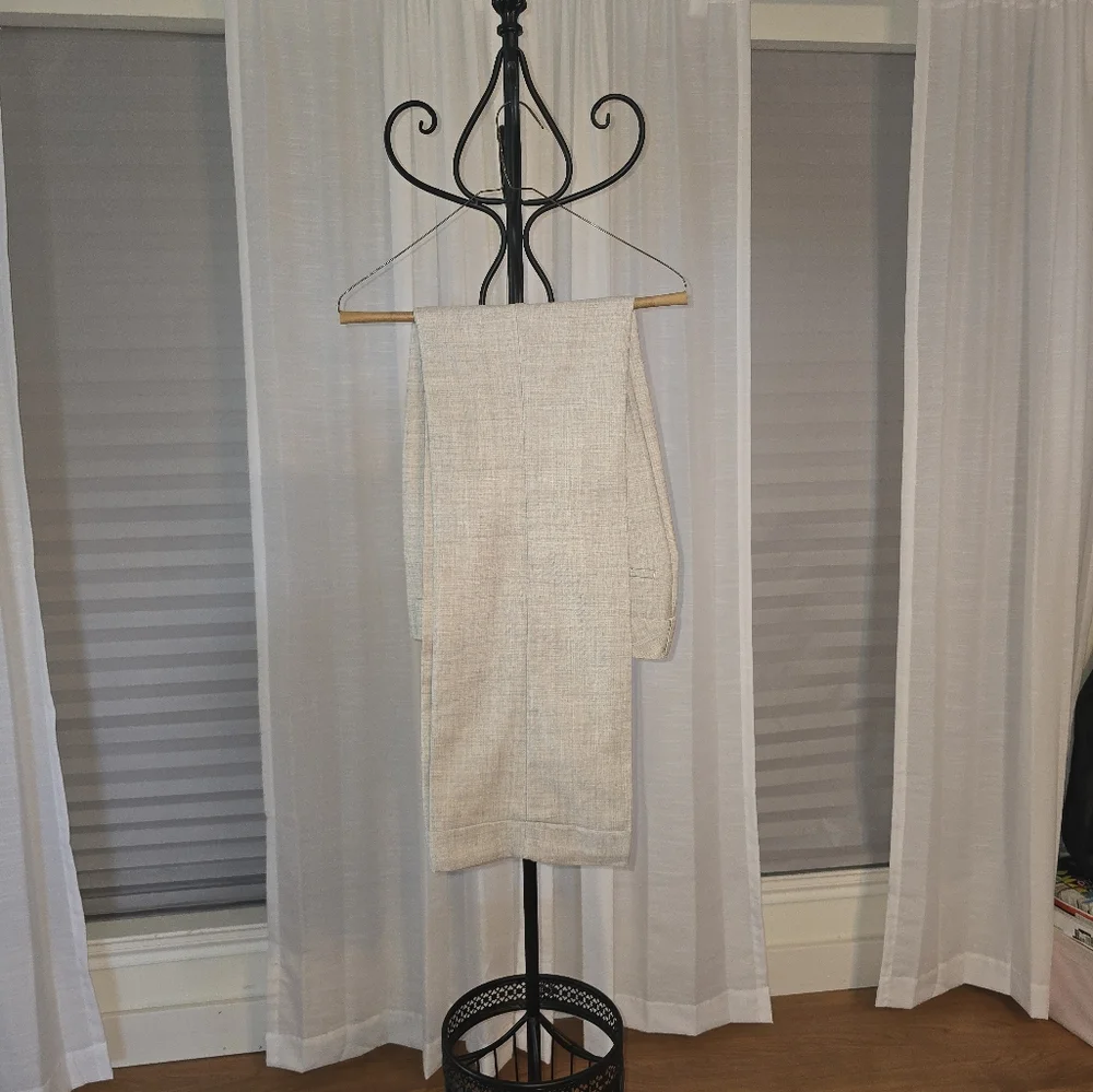 Banana Republic Subtle Gray Trousers sz 8 - Picture 5 of 11